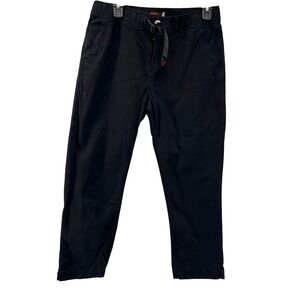 Black Women's Casual Drawstring Gramicci Pants
